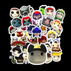 ALL! LBP1 DLC BUBBLES (DLC LOCKED) Part - 2
