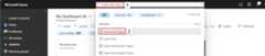 Screenshot showing the Azure port search bar to search for Event Grid topics.