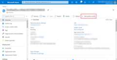 Azure Portal, App Service resource: Get publish profile