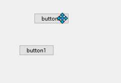 Animated image demonstrating the snaplines with margin properties for Windows Forms .NET in Visual Studio