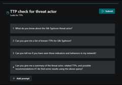 Screenshot of promptbook run dialog box.