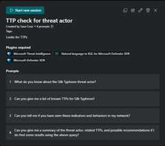Screenshot of sample promptbook.