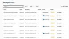 Screenshot of library.