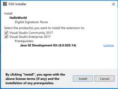VSIXInstaller