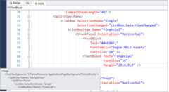 XAML エディター用の構造ビジュアライザー