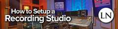 how to setup a recording studio