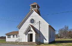 Trinity Holiness Church in Monmouth, Kansas by Kathy Alexander.