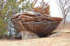 Mushroom Rock State Park by Kathy Alexander.