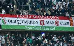 Replika flagi OFMC zadebiutowała na meczu z Lechią