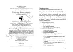 sample entry in A4 format
