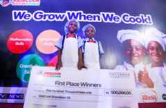 Leso Rond Schools wins Kidscook Showdown contest, takes home N500k