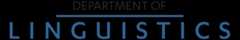 The Department of Linguistics