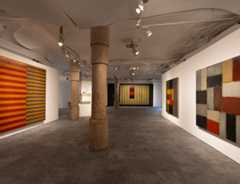 Sean Scully at Fundació Catalunya La Pedrera, Barcelona, Spain - museum exhibition