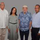 Félix Paula, María Ramona Antonio, Freddy Ginebra y Cástulo Manuel Vidal.