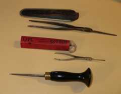 antique bodkins (& tweezers)