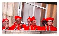 Cardinals Applaud The New Pontiff
