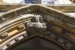 curly-haired angel on a cloud