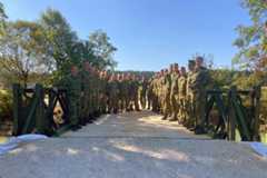 Hrvatski vojnici izgradili lansirni most u Sloveniji