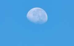 Blue Moon Daytime Moon