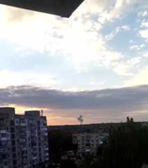 Fire at ammunition depot in Tokmak