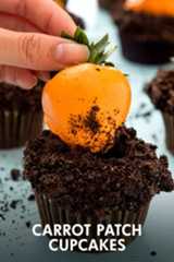 Zootopia Carrot Patch Cupcakes