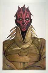 Darth Maul concept art.