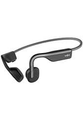 Bluetooth 5.1 SHOKZ OpenMove 骨伝導イヤホン 公式ストア正規品 ワイヤレスイヤホン Zoomなどリモート会議 テレワーク 在宅勤務 6時間使用可能 環境音聞き取り 2年保証 グレー