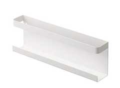 山崎実業(Yamazaki) 神札ホルダー ホワイト 約W25×D4×H8cm タワー tower 簡易神棚 お札立て 破魔矢収納 5024