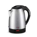 Kenstar 1Litre Electric Estella Electric Kettle 1800 Watts (Black&Silver)