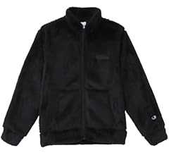 Champion アウター ボアフリース スクリプトロゴ 刺繍 ハイネック ジップフーデッドジャケットC3-L616/C3-L616Zメンズ