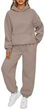 AUTOMET Womens 2 Piece Outfits Lounge Hoodie Sweatsuit Sets Plus Size Fall Fashion Clothes Airport Travel Pants Tracksuits