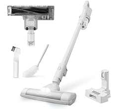 【シリーズ累計販売20万台突破】アイリスオーヤマ コードレス掃除機 マジカリーナ サイクロン式 置くだけ簡単充電 吸引力持続 AZ-SCD-123P-W 【超軽量1.1㎏】