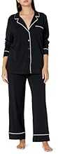 Amazon Essentials Womens Cotton Modal Long Sleeve Shirt Full Length Pant Pajama Set
