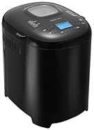 Amazon Basics Programmable Bread Maker, 2 Pound Non-Stick Automatic Bread Making Machine, With 14 Settings for Breads, Doug…