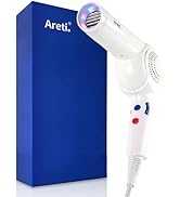 Areti(アレティ) ドライヤー ヘアドライヤー モイスト ケア ハンズフリー マイナスイオン d1621 Kozou (ホワイト, スタンダード)
