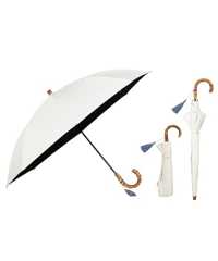 【2024】Wpc. 最強の日傘 UVO(ウーボ)折りたたみ傘／2段 無地タッセル オフ 《遮光率＆UVカット率100%/UPF50＋/遮熱/晴雨兼用》 親骨50cm レディース 長傘としても使える 2way バンブー おしゃれ UVO2F-008