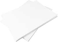Hawksbill A4 White Card 160Gsm-50 Pack A4 White Cardstock for Printing Card