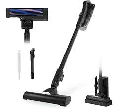 【吸引力2倍のハイパワーモデル】アイリスオーヤマ コードレス掃除機 マジカリーナ からみにくいサイクロン 超軽量1.1㎏ きわまでヘッド からみにくいブラシ SCD-L4AZP1-B 【Amazon.co.jp限定】