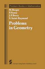 Problems in Geometry (Problem Books in Mathematics)