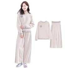 [Beatgos] 腹巻き付き ルームウェア 部屋着 パジャマ レディース モコモコ 暖かい 長袖 春 秋 冬