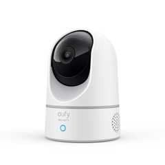 Anker Eufy IndoorCam 2K Pan & Tilt（見守りカメラ)【屋内カメラ/ネットワークカメラ/ベビーモニター/ペット見守り/音声アシスタント/ナイトビジョン/モーショントラッキング/全周囲監視】