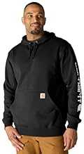 Carhartt Men's Loose Fit Midweight Logo Sleeve Graphic Sweatshirt