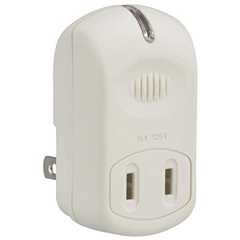 オーム(OHM) 電源タップ 強力雷ガード 1個口 白 HS-TM1MK3PBT-W 00-5090