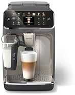 PHILIPS 5500 Series Fully Automatic Espresso Machine, LatteGo Milk System, Integrated Grinder, 20 Hot & Iced Coffee Pre-Set…