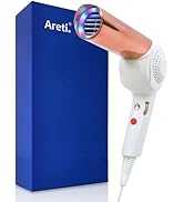 Areti(アレティ) ドライヤー ヘアドライヤー マイナスイオン 大風量 速乾 折りたたみ LED 光 ケア モイスト d1621PK Kozou