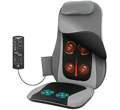 Cozwish マッサージシート マッサージ機 マッサージチェア マッサージ器具 シートマッサージャー 腰と背中マッサージ プレゼント 3段階振動 ヒーター付き 肩・腰・背中・低背・お尻 軽量 折りたたむ 収納しやすい コンパクト 誕生日 家庭用…