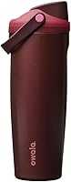 Owala FreeSip Sway Insulated Stainless Steel Water Bottle with Two-Way Spout, Built-In Straw and Bucket Handle, Made for...