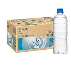 おいしい水 アサヒ飲料 天然水 ラベルレスボトル PET600ml×24本