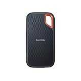 SanDisk SSD 外付け 4TB USB3.2Gen2 読出最大1050MB/秒 防滴防塵 SDSSDE61-4T00-GH25 エクストリーム ポータブルSSD V2 Win Mac PS4 PS5 エコパッケージ メーカー5年保証
