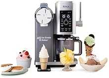 Ninja CREAMi Scoop & Swirl Ice Cream and Soft Serve Maker, Sorbet, Milkshake, Frozen Yogurt, Low Calories Program & More, 1…